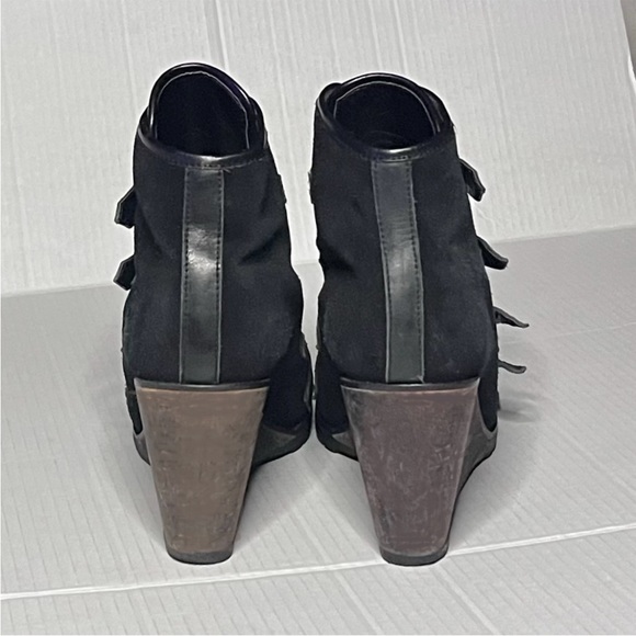 NYLA Laurena Belted Wedge Booties - Picture 6 of 10